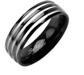 101% - CLASSIC TWO TONED MEN'S RING