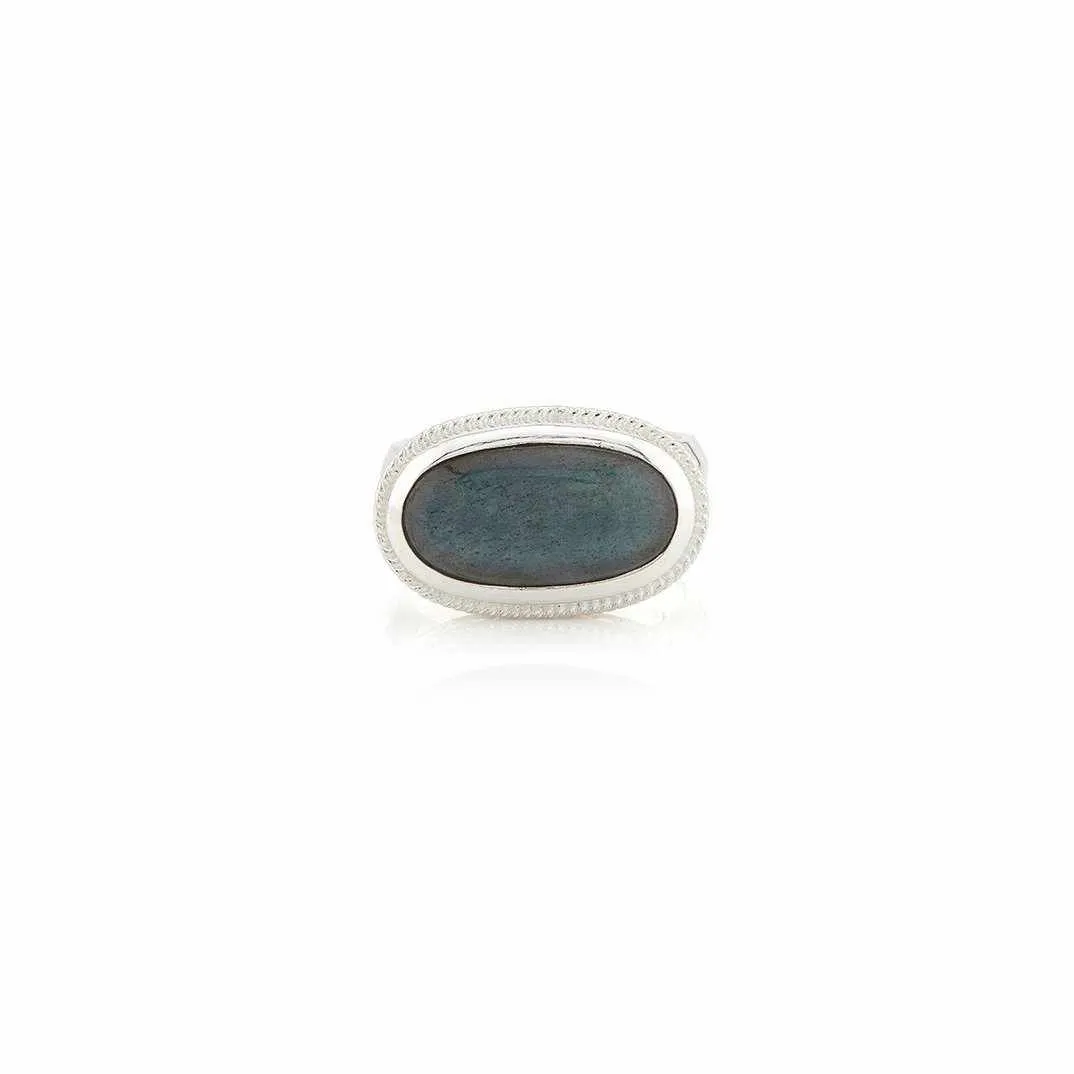 Anna Beck Labradorite Cocktail Ring - Silver