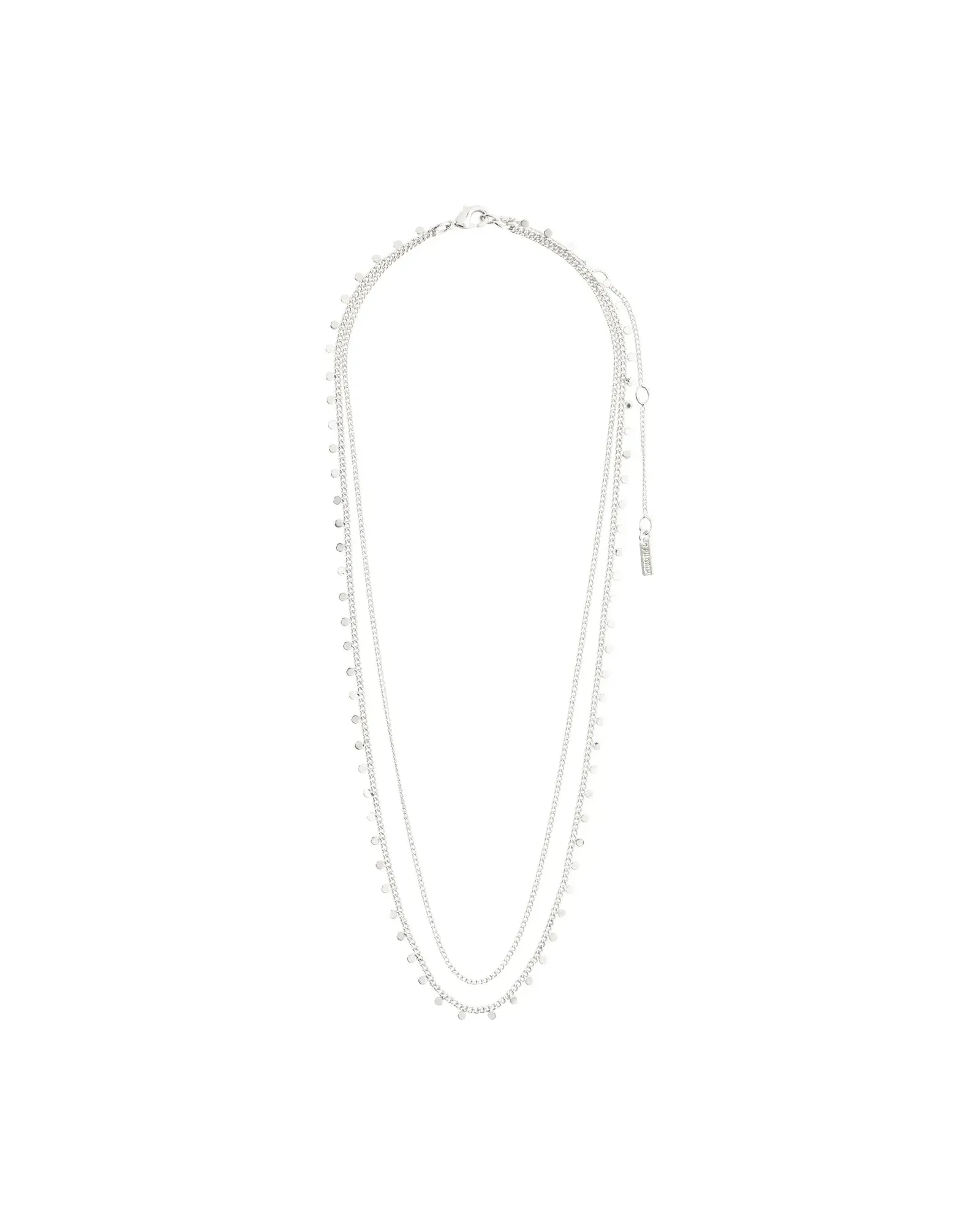 BLOOM Recycled Necklace 2-in-1 - Silver Plated