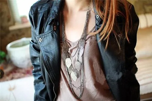 Bohemian Multi-leaf Necklace