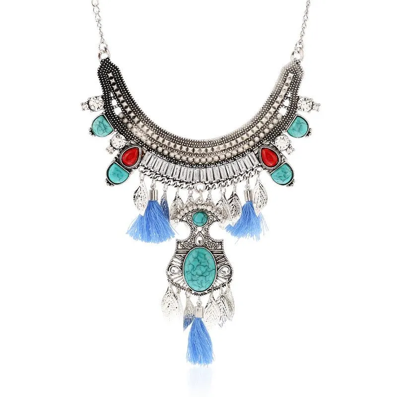 Bohemian Style Tassel Necklace