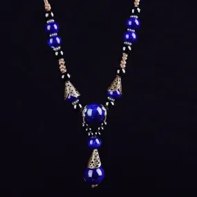 Bohemian Style Women's Ceramic Bead Necklace