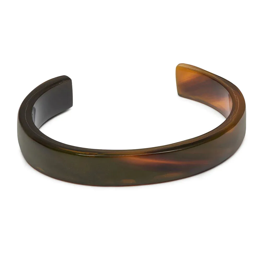 Branch Jewellery Slim Cuff - Brown Natural