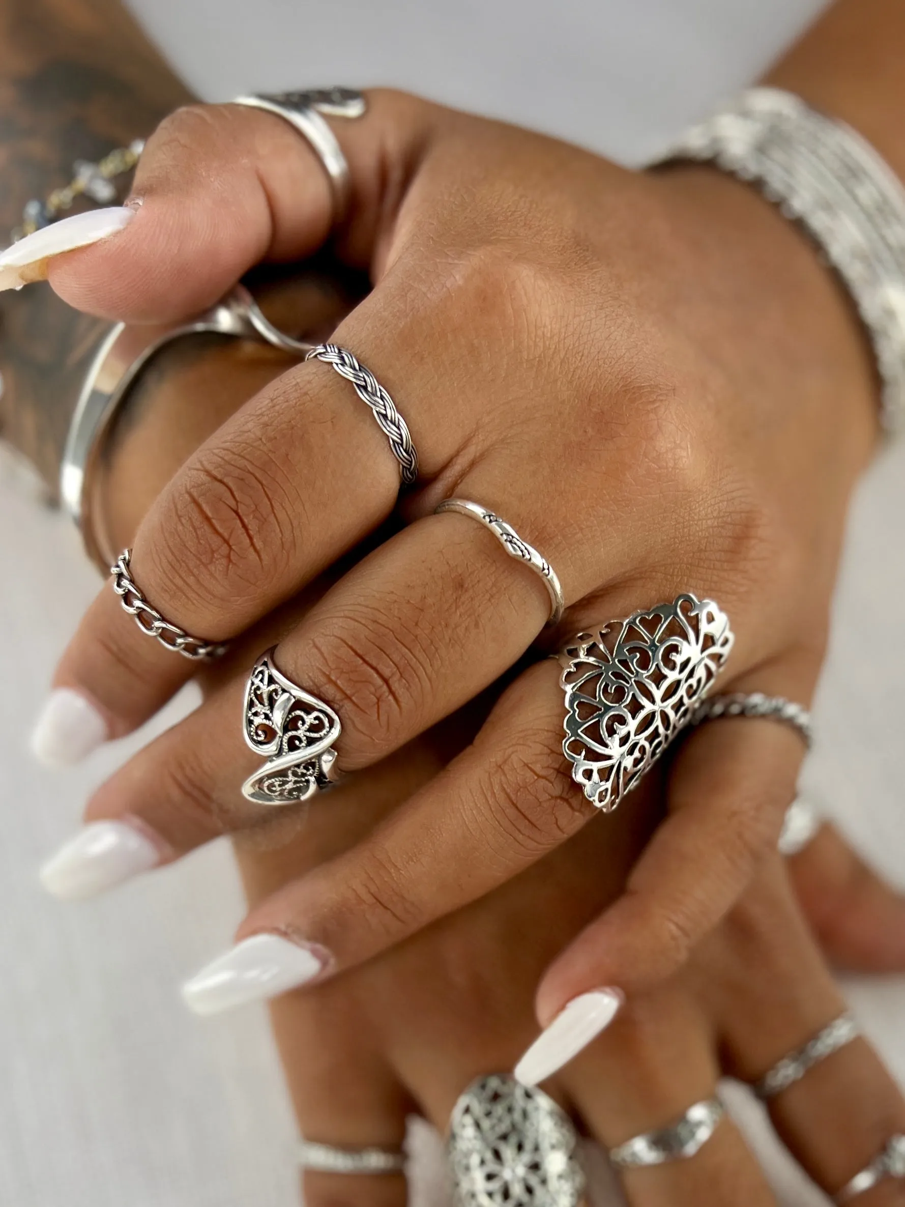 Chain Link Wire Ring