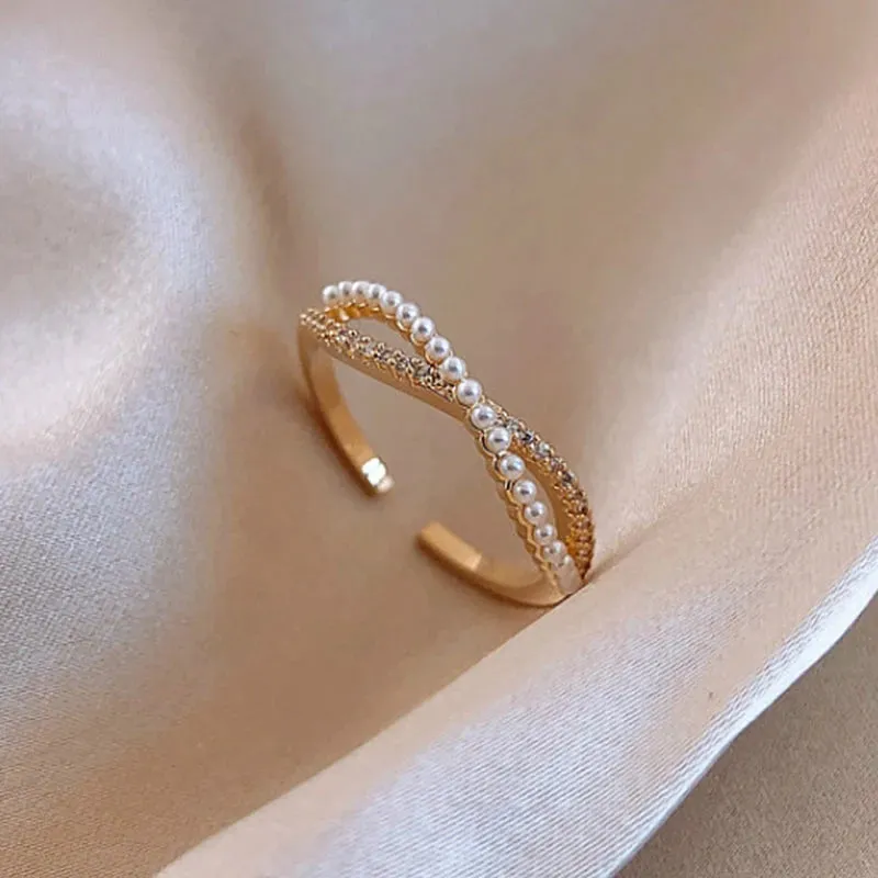 Chic Minimalist Open Rings