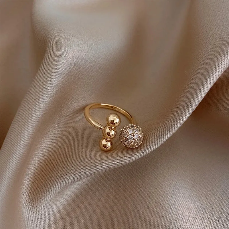 Chic Minimalist Open Rings