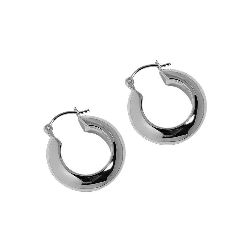 Chunky Hoop Earrings