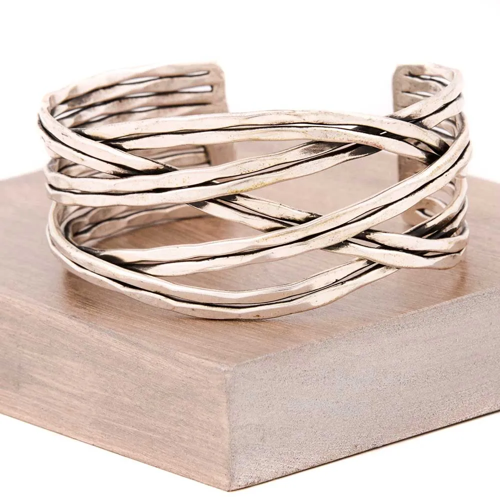 Cross Metal Cuff