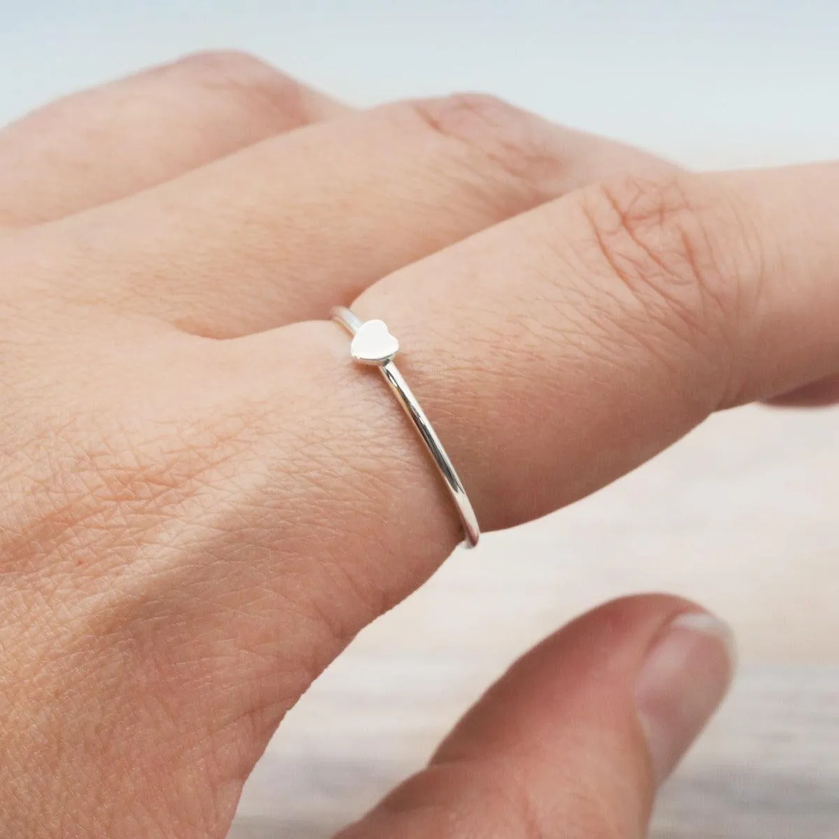 Dainty Heart Ring