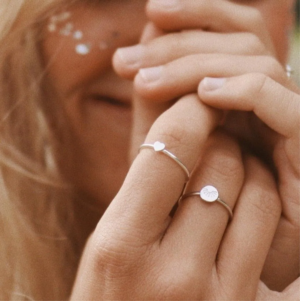 Dainty Heart Ring