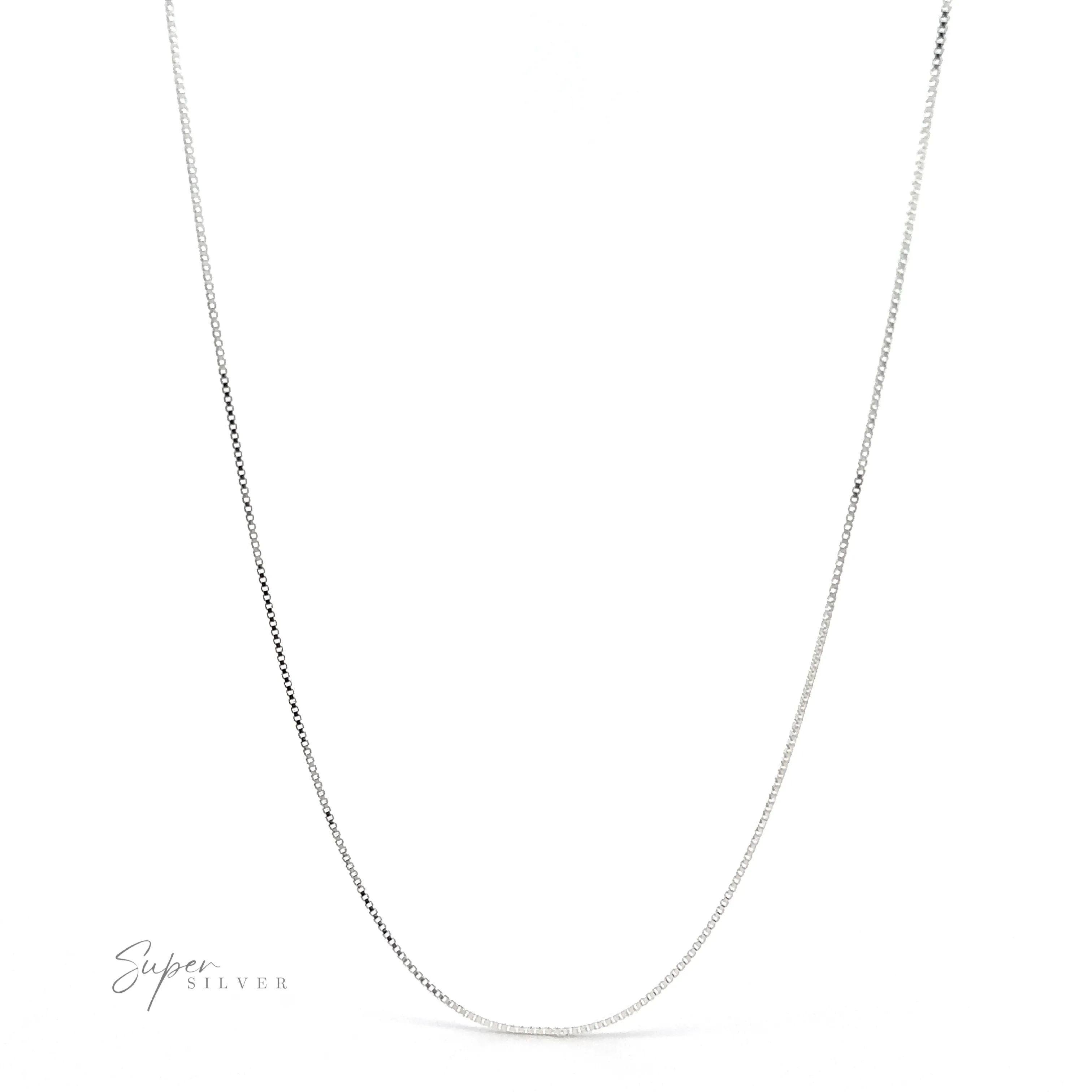 Delicate Sterling Silver Box Chains