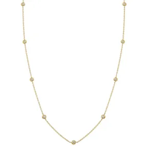 Diamond By The Yard Necklace