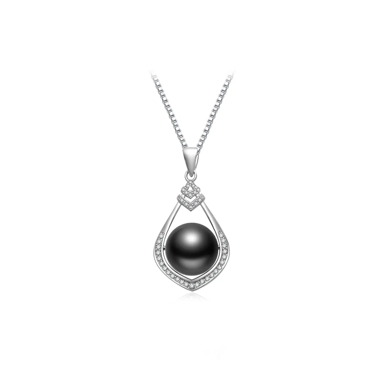 Elegant Tahitian Pearl Necklace WN00617