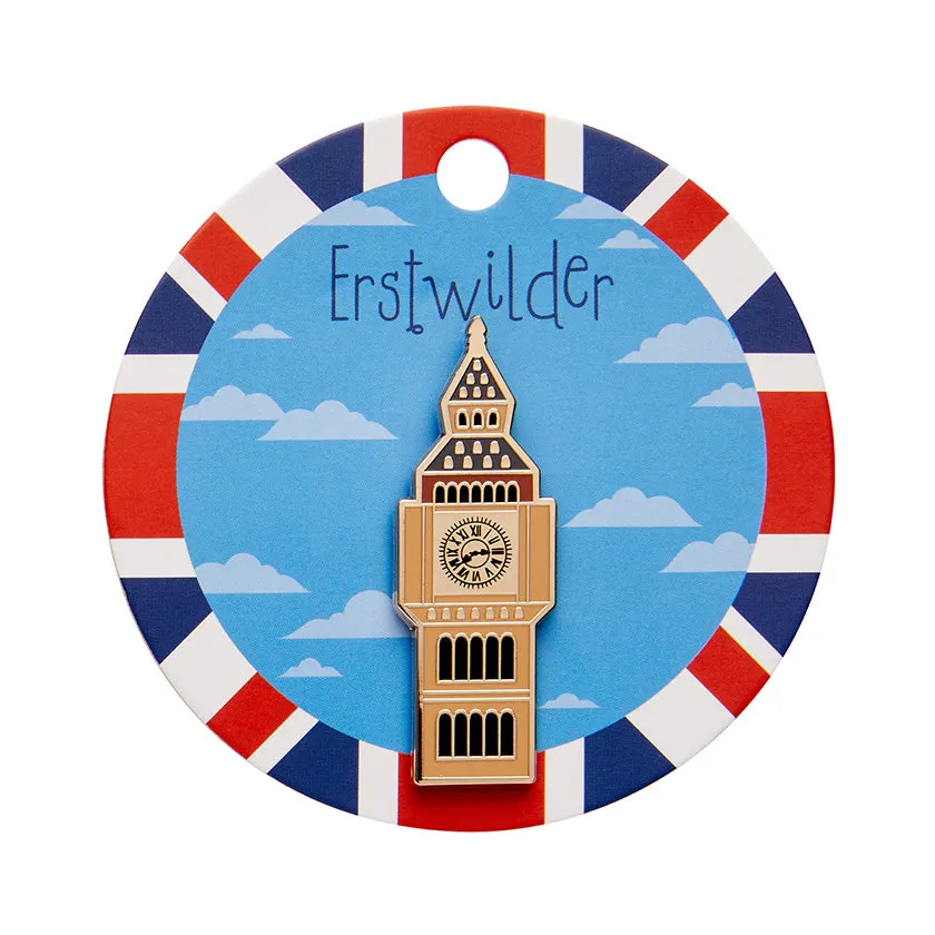 Erstwilder Big Ben Enamel Pin