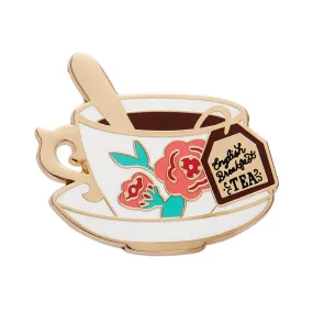 Erstwilder Fancy a Cuppa Enamel Pin