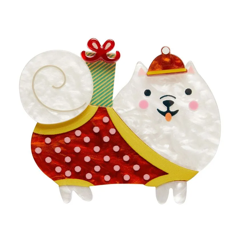 Erstwilder Santa Paws Brooch