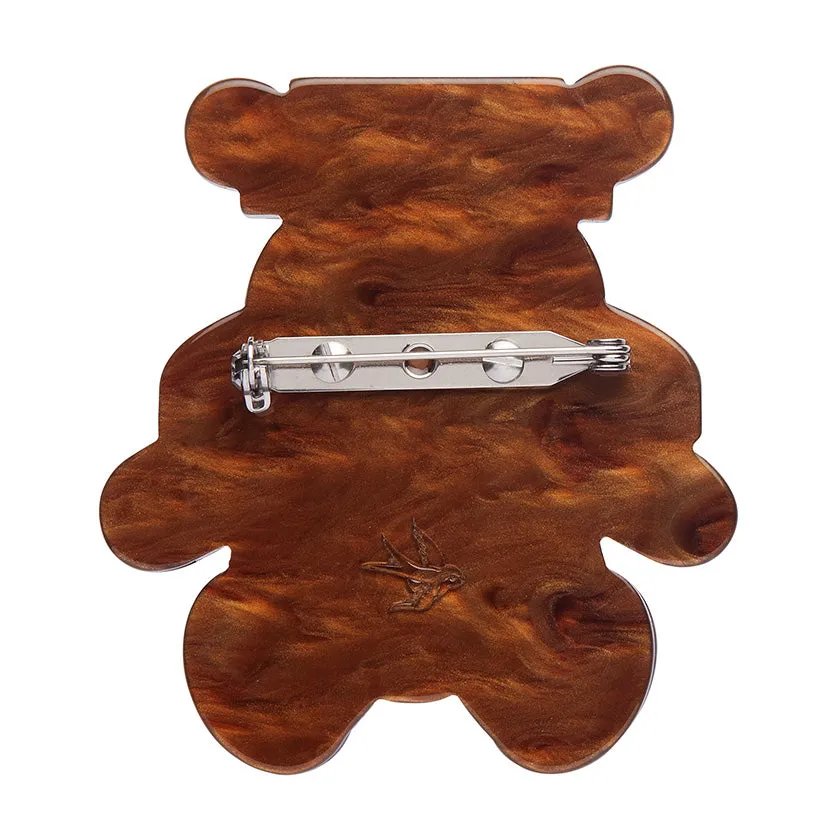 Erstwilder Teddy Yeoman Brooch