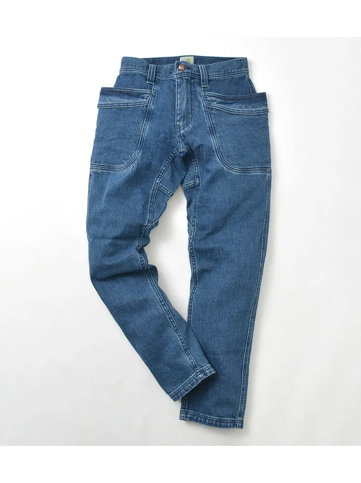 GOHEMP / Vendor Tapered Slim Pants / Used Wash