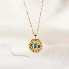 Gold Coin Necklace - Odina