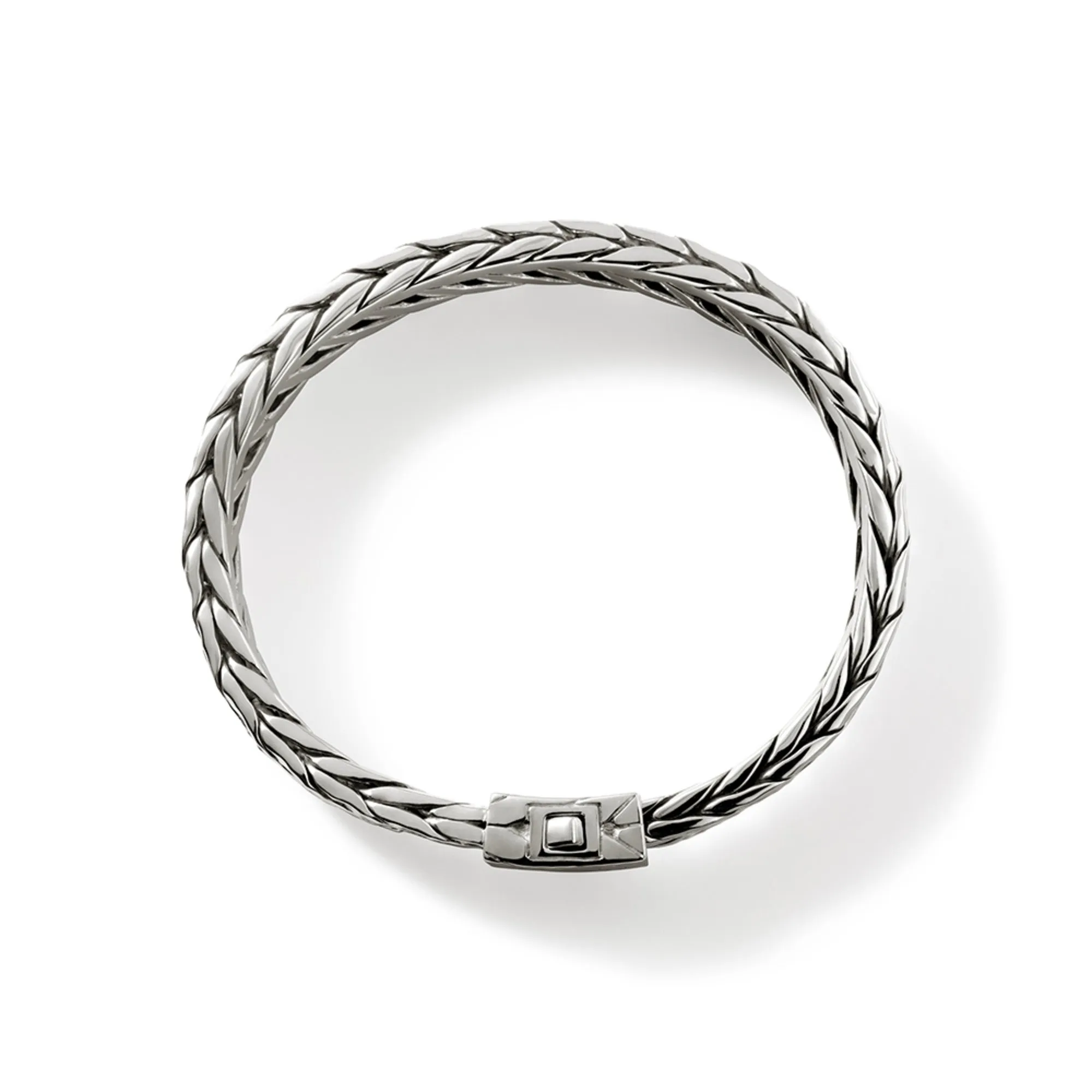 Hammered Bracelet, Sterling Silver, Slim