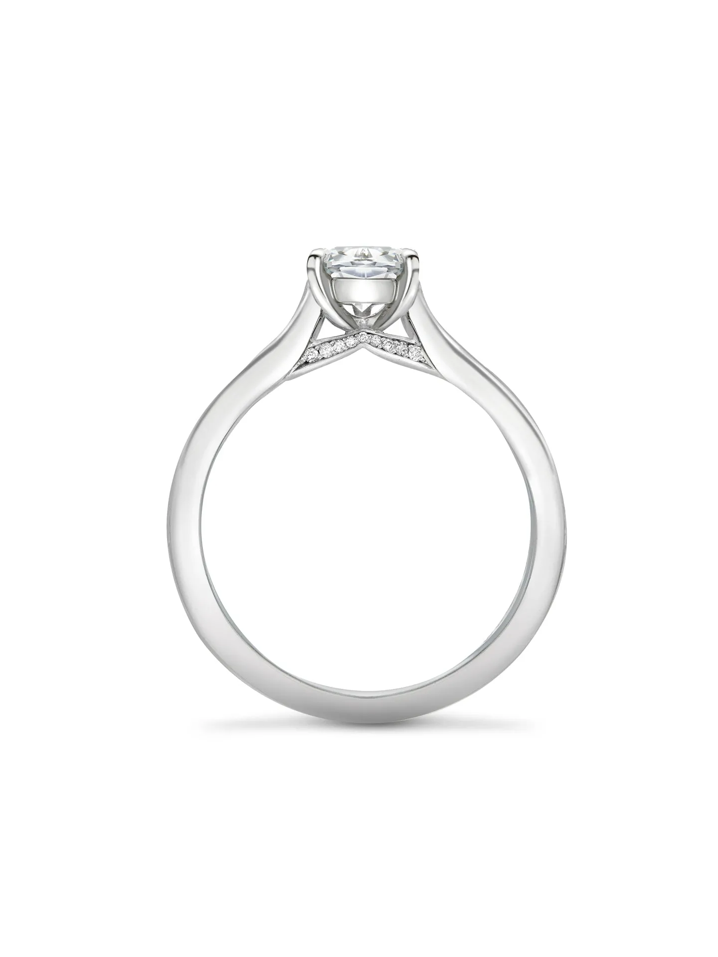 Harmony Pear Cut Diamond Engagement Ring