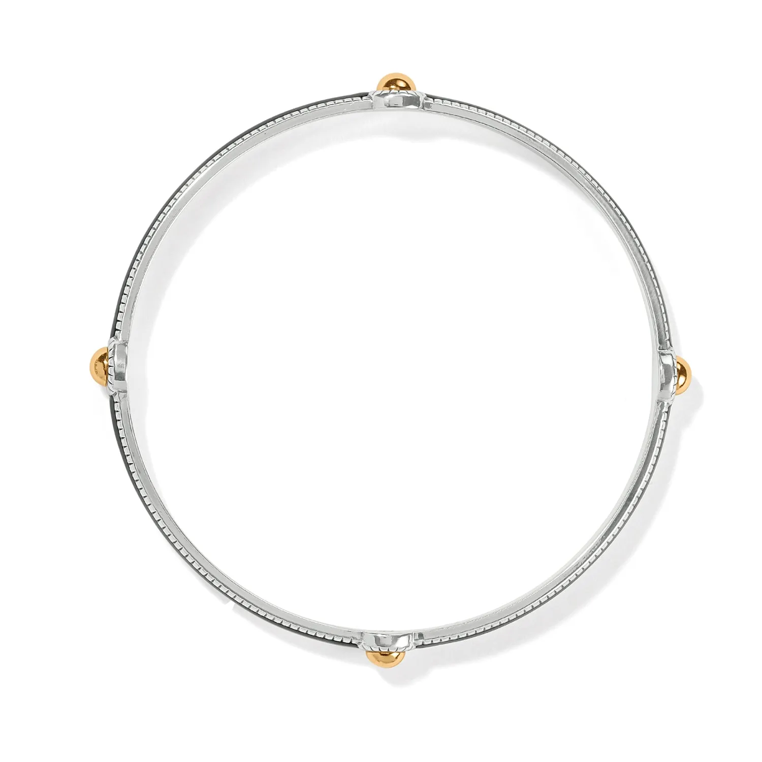 Interlok Noir Slim Bangle - JF0105