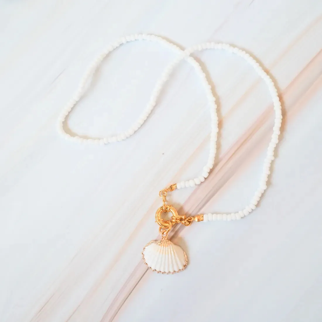 Kama'ole Seashell & Beads Necklace