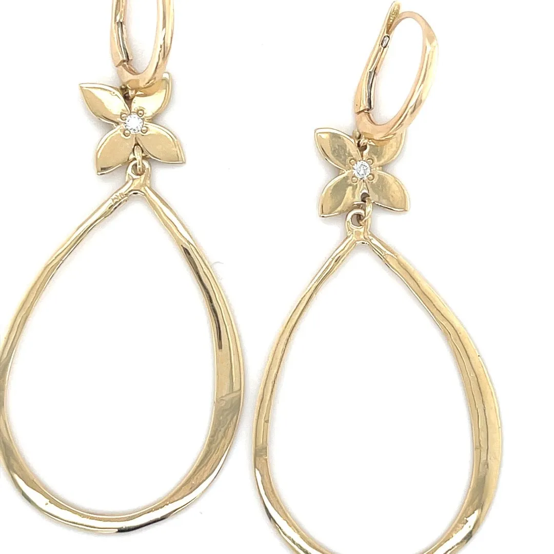 LSJ & Sarah Lily Diamond Hoops