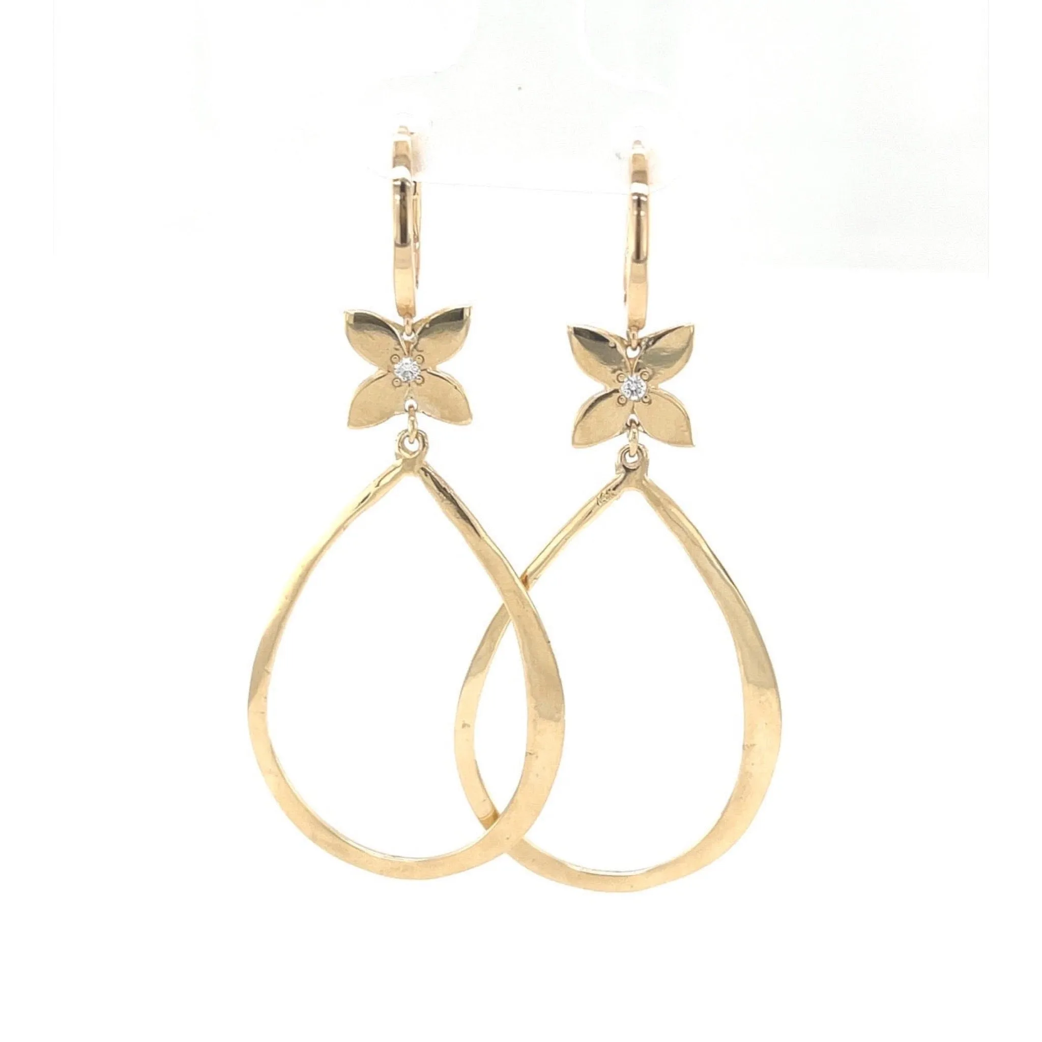 LSJ & Sarah Lily Diamond Hoops