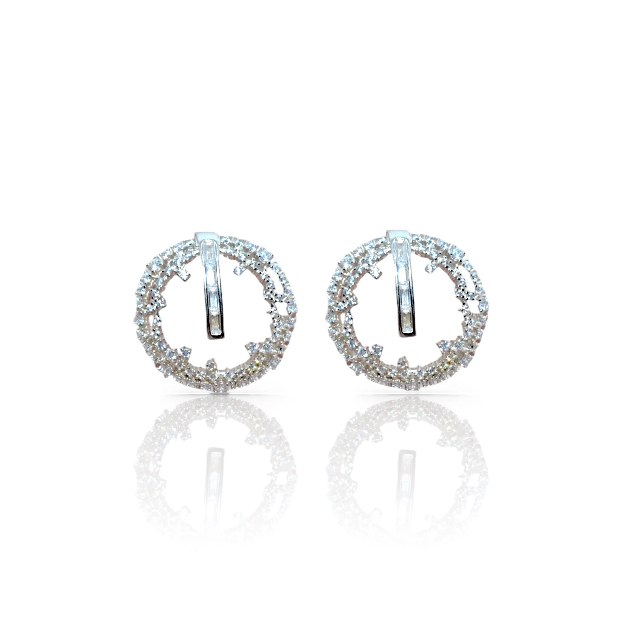 Luminous Luxe Hoops Earrings