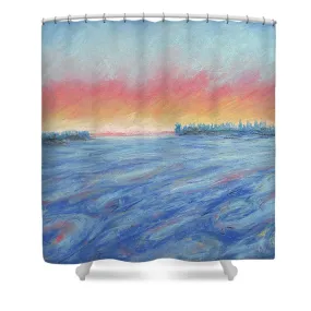 Night Light Night - Shower Curtain