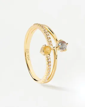 PDPAOLA Patio Ring - Gold