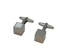 Silver Cube Cufflinks