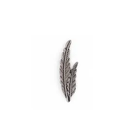 Silver Leaf Brooch