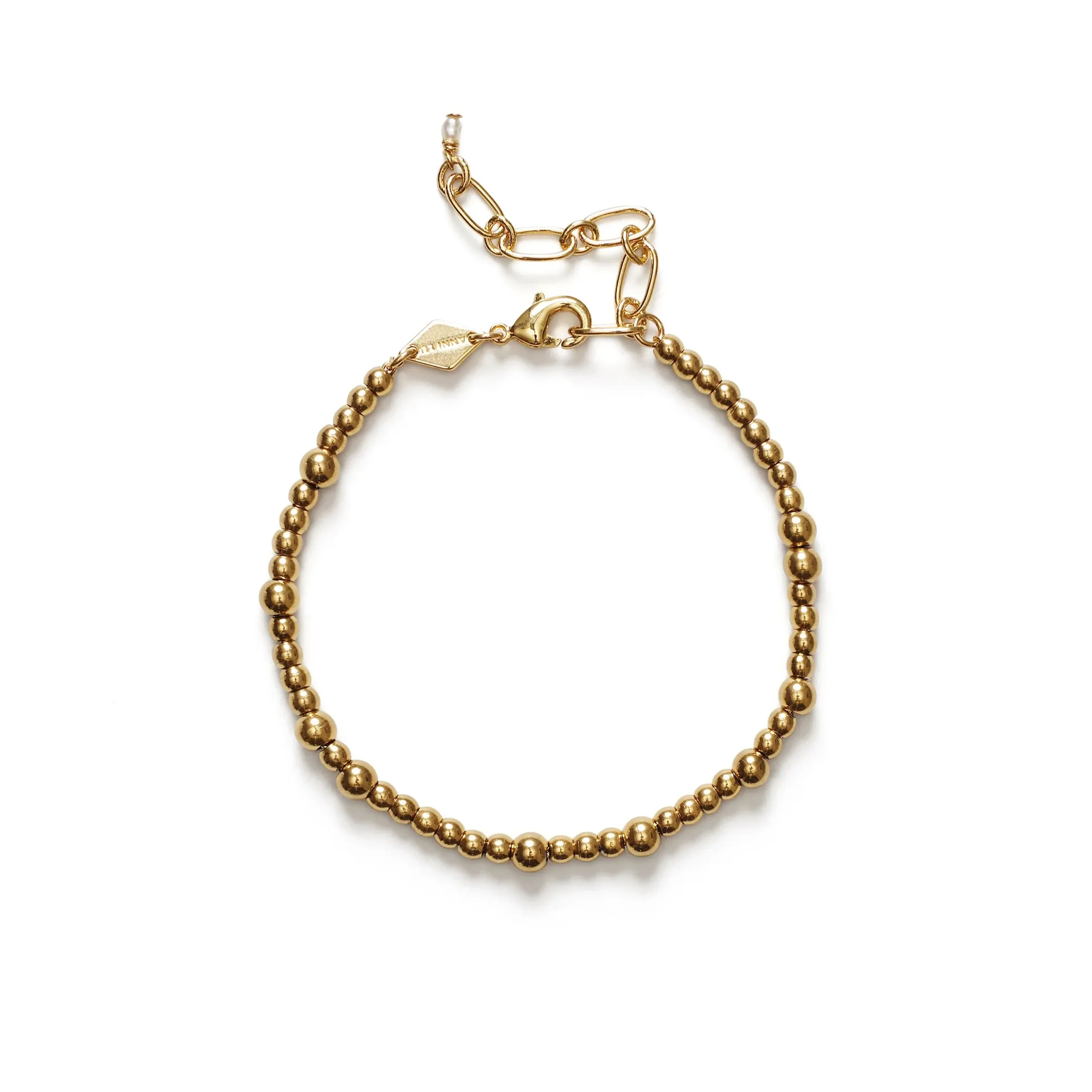 Slim Goldie Bracelet, Gold