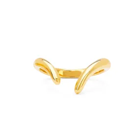 Solid Gold Tusk Ring | Ready to Ship