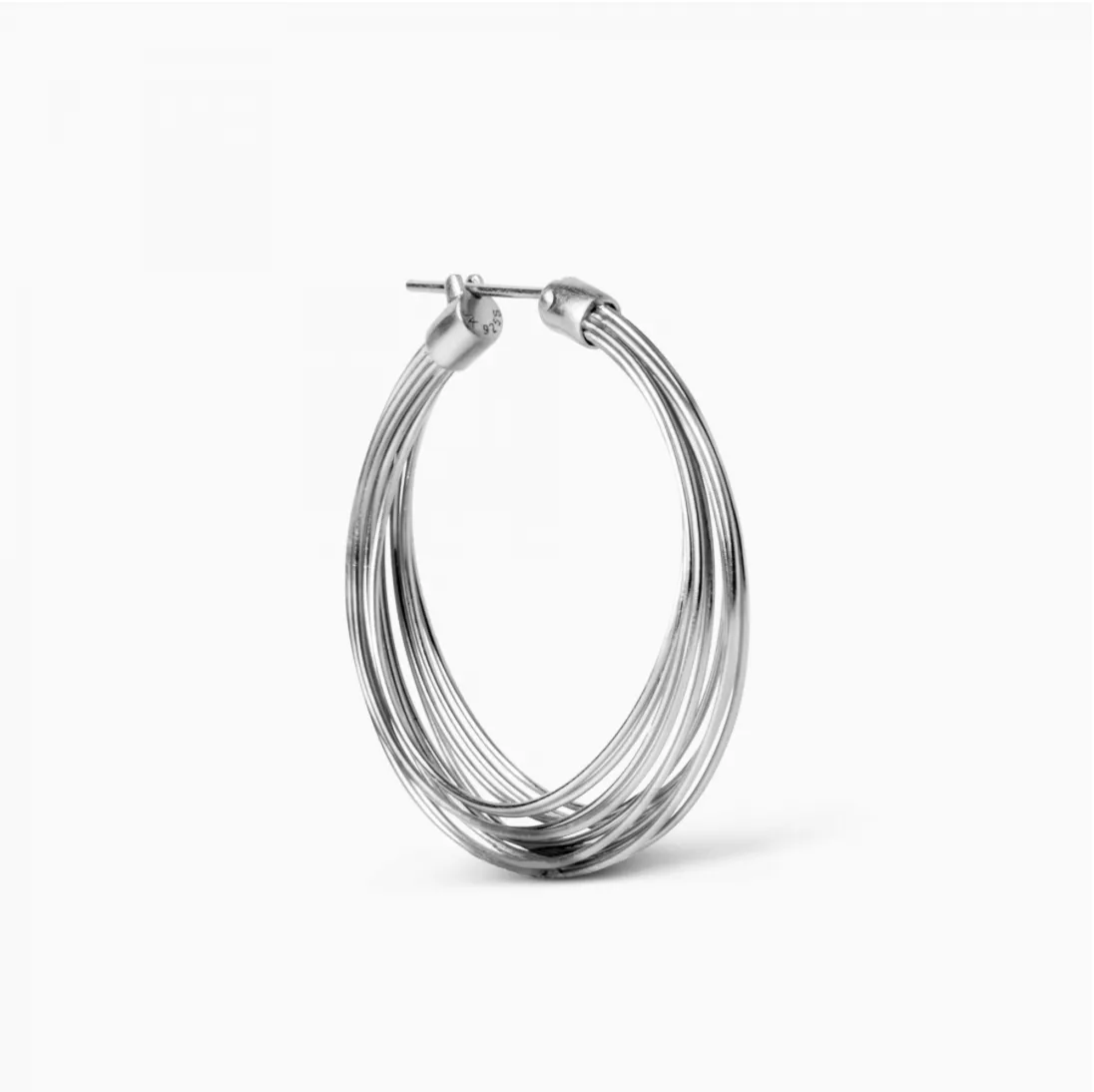 Wire Earring Silver