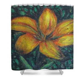 Yellow Petals - Shower Curtain